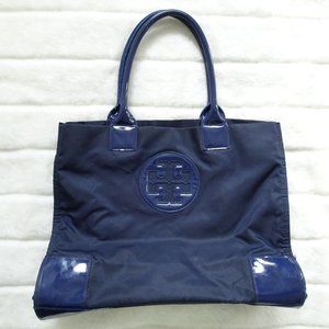 Blue  Tory Burch Ella Tote Bag